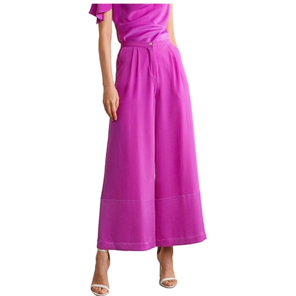 NWT Fleur du Mal Pleated Trouser Pant